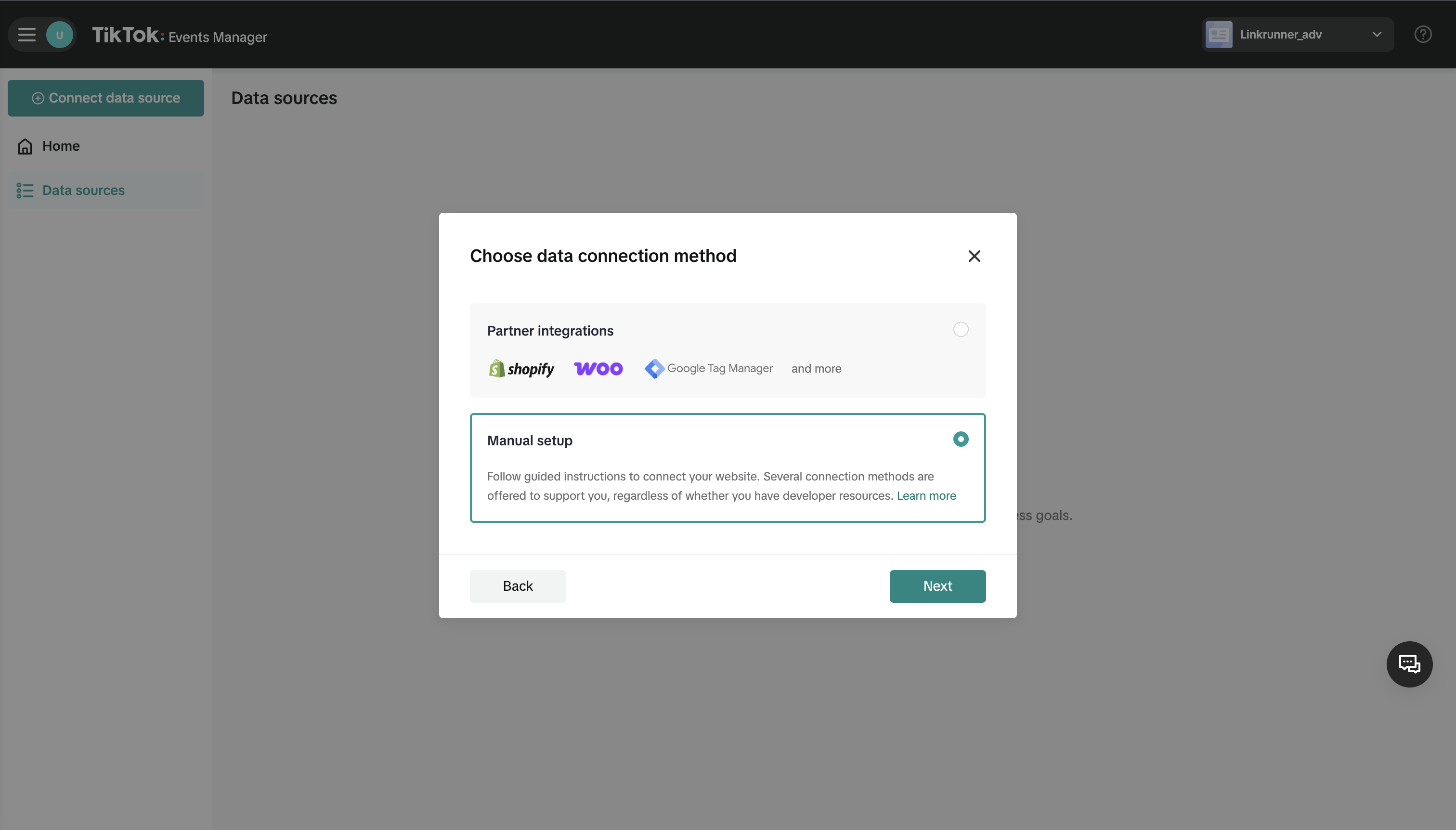 TikTok Events Manager - Manual Setup